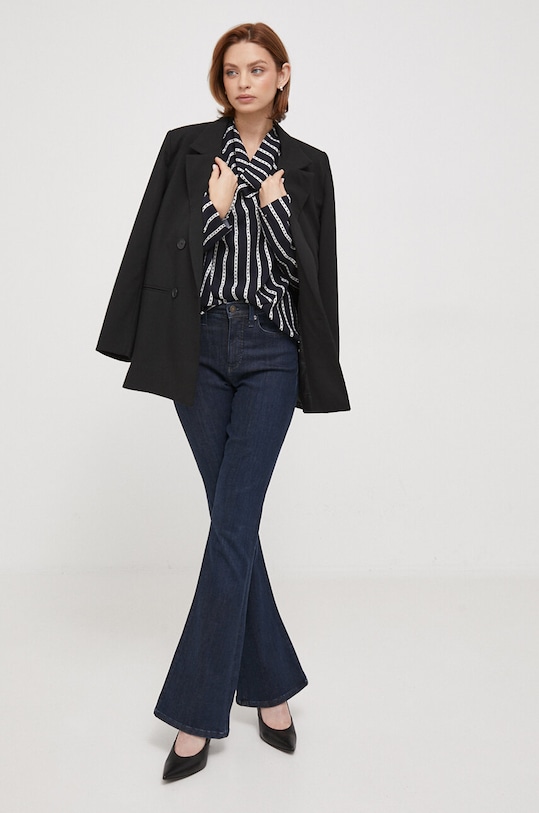 Tommy Hilfiger bluzka WW0WW39989 granatowy AW23