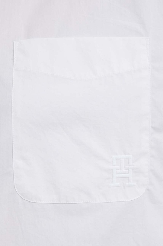 Tommy Hilfiger camasa din bumbac WW0WW39676 alb