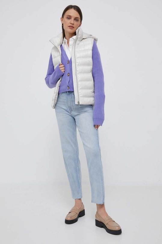 Bavlnená košeľa Tommy Hilfiger WW0WW40230 béžová AW23