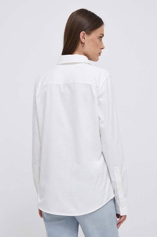 Oblečenie Bavlnená košeľa Tommy Hilfiger WW0WW40230 béžová