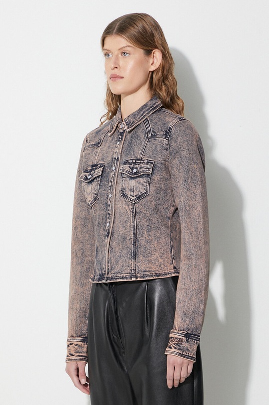 Guess Originals koszula jeansowa różowy EW3YG28D4ON0