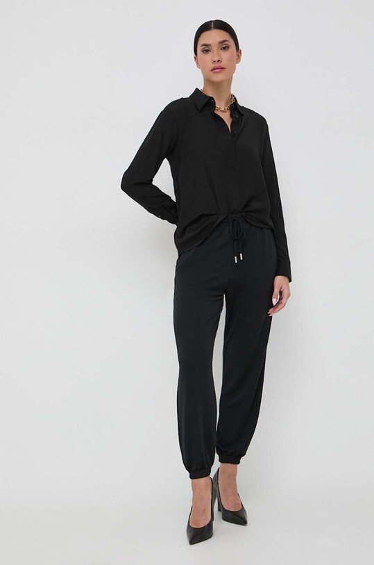 Marella bluzka jedwabna 2331160939200 czarny AW23