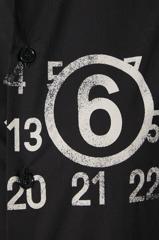 Хлопковая рубашка MM6 Maison Margiela Long-Sleeved Shirt S62DT0023