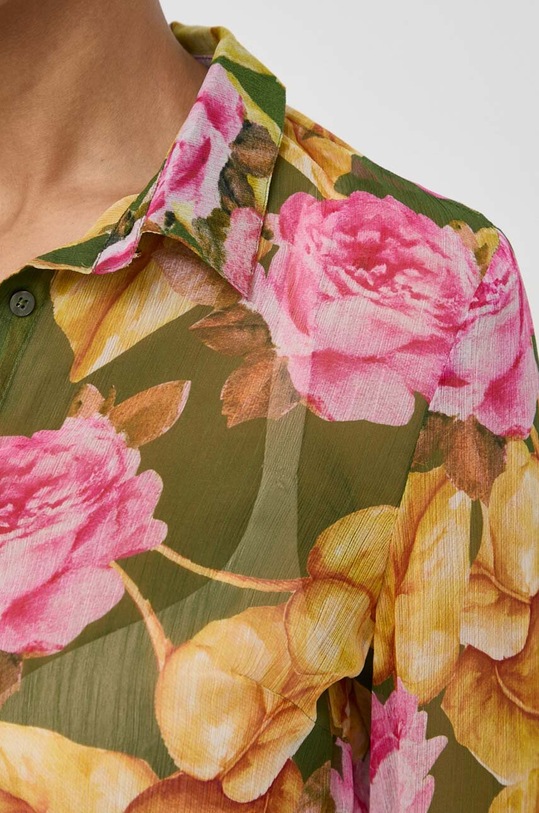 Guess koszula CLOUIS W4RH39.WDW52 zielony