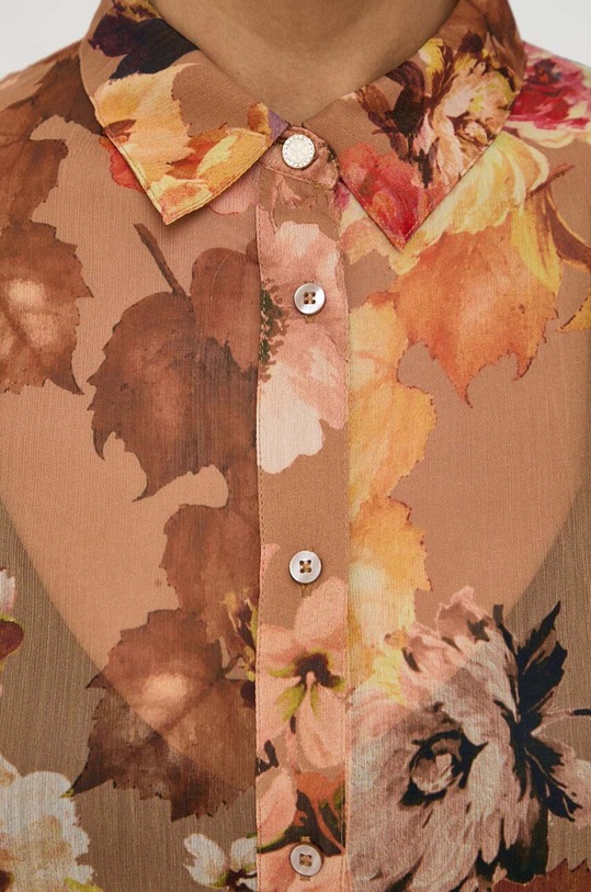 Guess koszula CLOUIS W4RH39.WDW52 brązowy