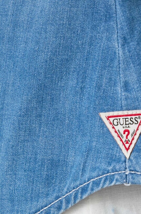 Guess koszula jeansowa EQUITY W4RH76.D59K2 niebieski