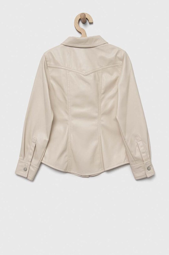Dětská košile Guess J3YH04.WF8Q0.9BYX béžová AW23