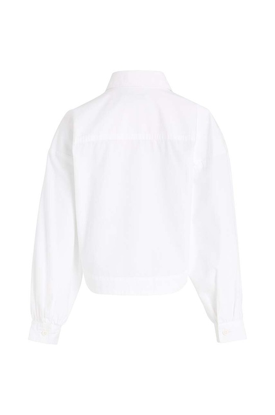 Девочка Детская хлопковая рубашка Calvin Klein Jeans IG0IG02119.9BYX белый