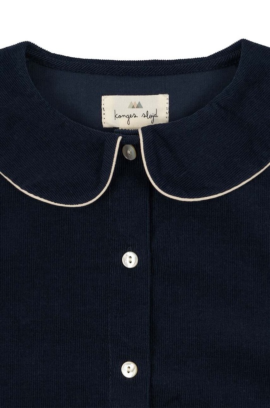 Dječja pamučna košulja Konges Sløjd crna KS6464