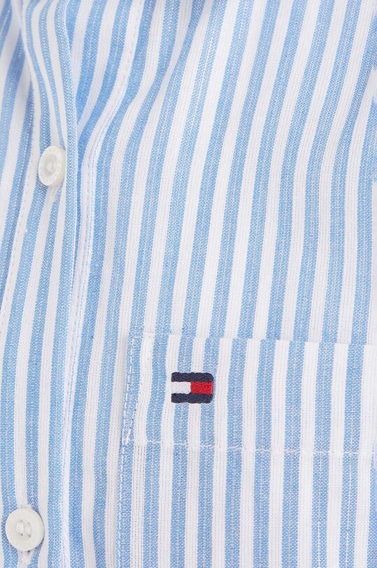 Otroška srajca Tommy Hilfiger modra KG0KG07622.74.122.9BYX