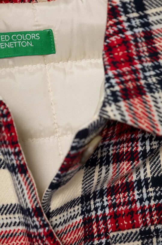 Девочка Детская куртка United Colors of Benetton 2HJACN03M.G.SEASONAL красный