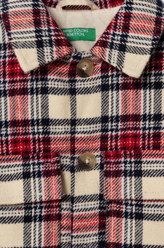 Κοριτσίστικα Παιδικό μπουφάν United Colors of Benetton 2HJAGN029.P.SEASONAL κόκκινο