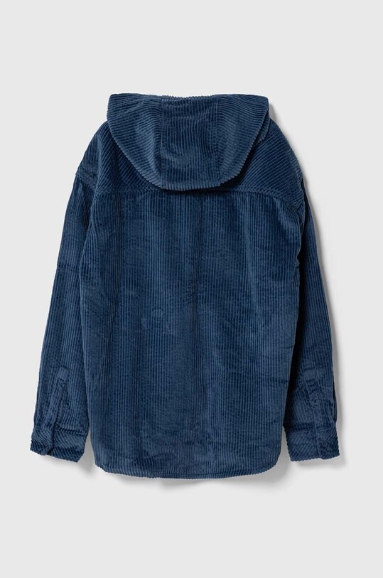 Παιδικό κοτλέ πουκάμισο United Colors of Benetton 56E6CQ01W.G.SEASONAL μπλε AW23