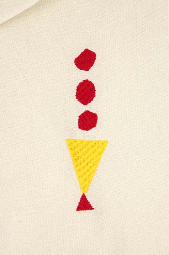 Bobo Choses camasa de bumbac pentru copii 223FC002 bej