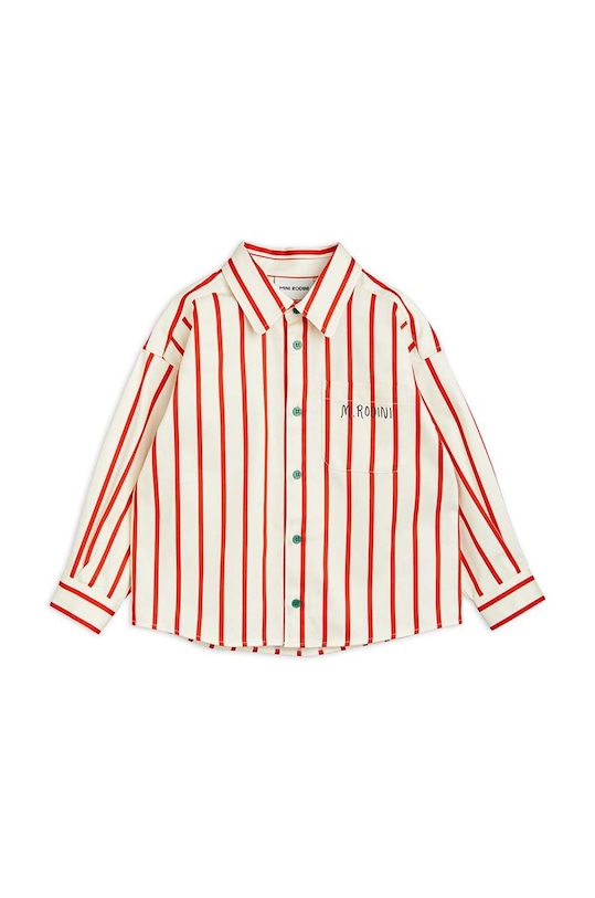Παιδικό βαμβακερό πουκάμισο Mini Rodini casual πολύχρωμο 2372010400