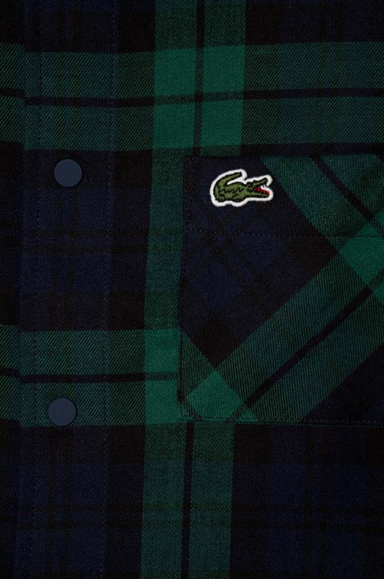 CHLAPEC Dětská košile Lacoste CJ1208 zelená