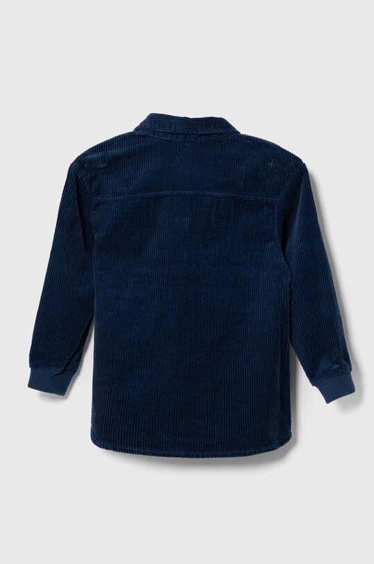 Παιδικό κοτλέ πουκάμισο United Colors of Benetton 5JIUGQ016.P.SEASONAL μπλε AW23