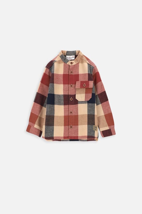 Μωρό βαμβακερό πουκάμισο Coccodrillo casual πολύχρωμο ZC3136101ATN