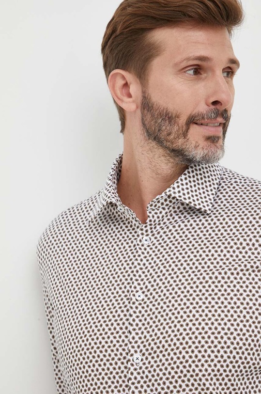 Seidensticker koszula bawełniana 01.642290 biały