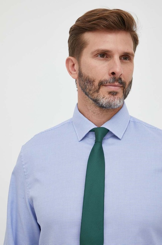 Seidensticker koszula bawełniana 01.641960 niebieski