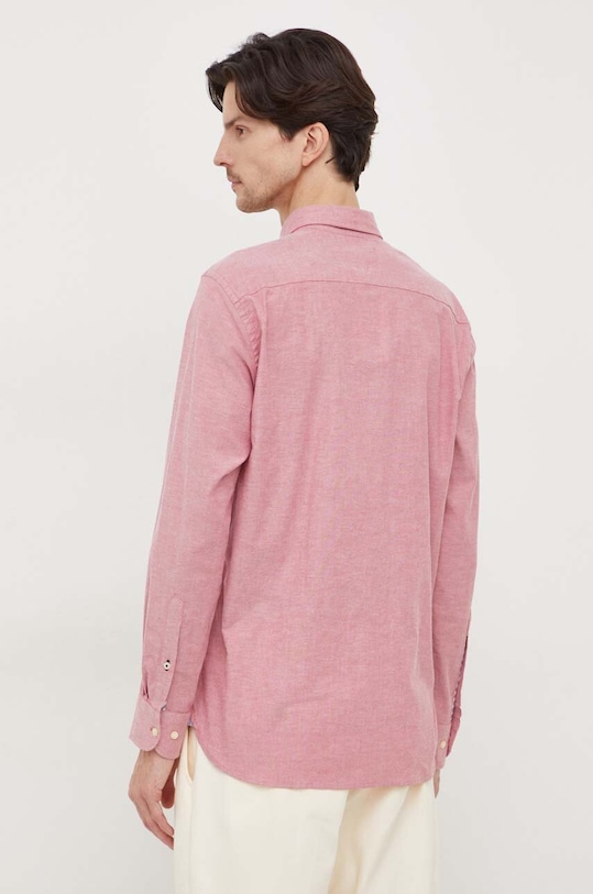 Oblečenie Košeľa Tommy Hilfiger MW0MW29968 ružová