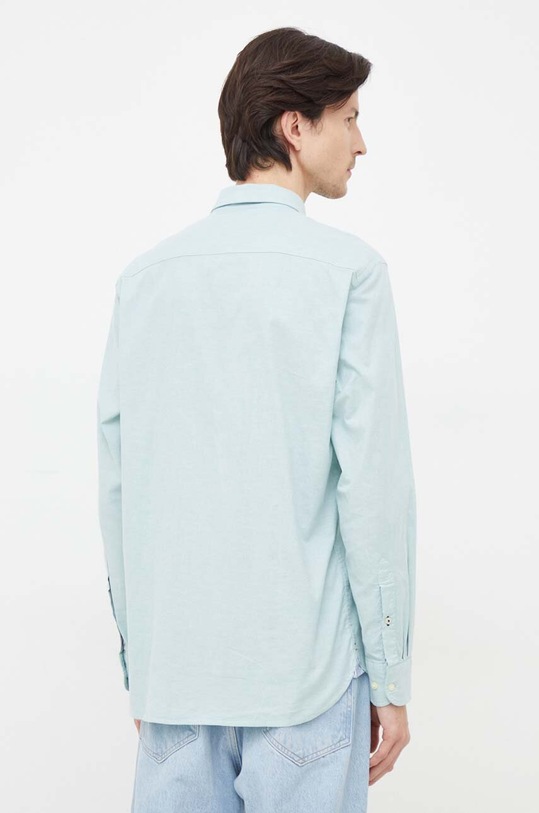 Odzież Tommy Hilfiger koszula MW0MW29968 niebieski