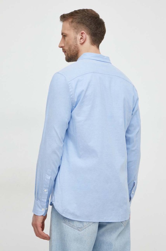 Odzież Tommy Hilfiger koszula MW0MW29968 niebieski