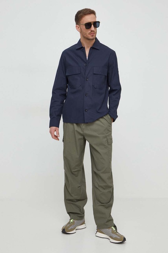 Calvin Klein koszula K10K109920 granatowy AW24