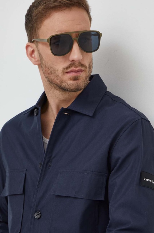 Calvin Klein koszula granatowy K10K109920