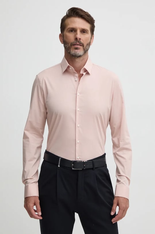 Рубашка Calvin Klein длинный розовый K10K108229