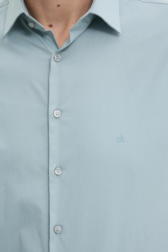 Рубашка Calvin Klein K10K108229 голубой SS25
