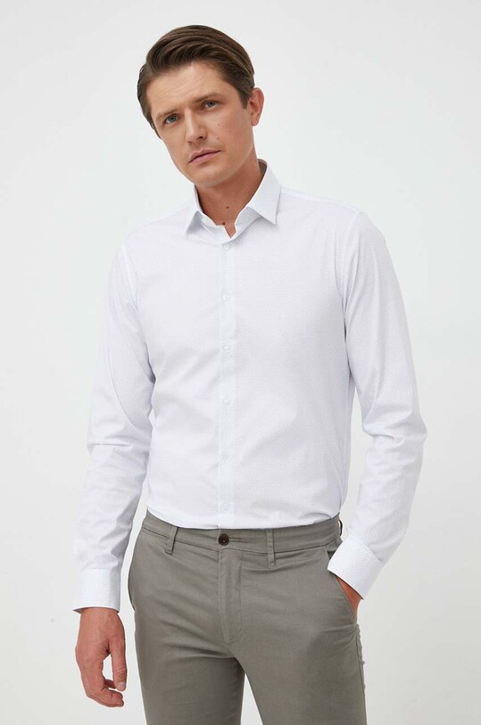 Košulja Calvin Klein bijela K10K111625