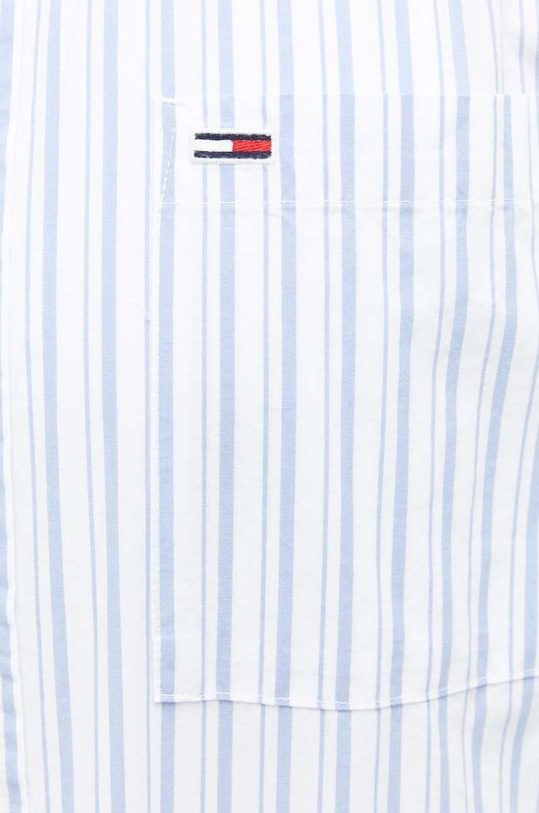 Tommy Jeans koszula bawełniana DM0DM16610 niebieski AW23