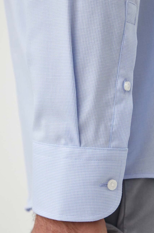 Βαμβακερό πουκάμισο BOSS 50496562 μπλε