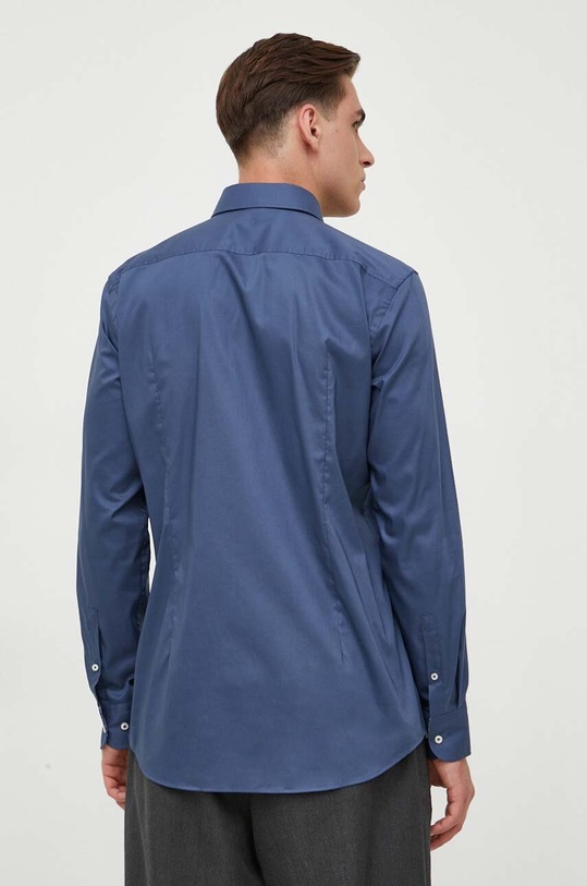 Ruházat BOSS pamut ing 50497147 sötétkék