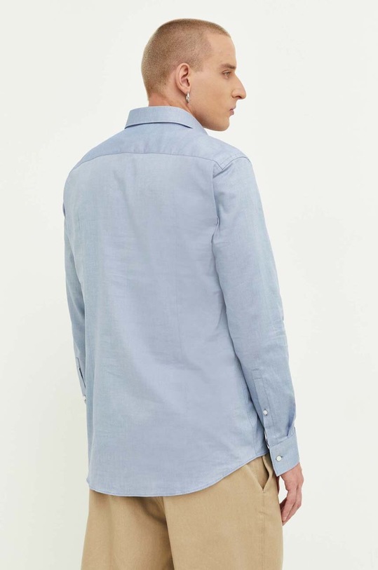 Odzież HUGO koszula bawełniana 50494500 niebieski