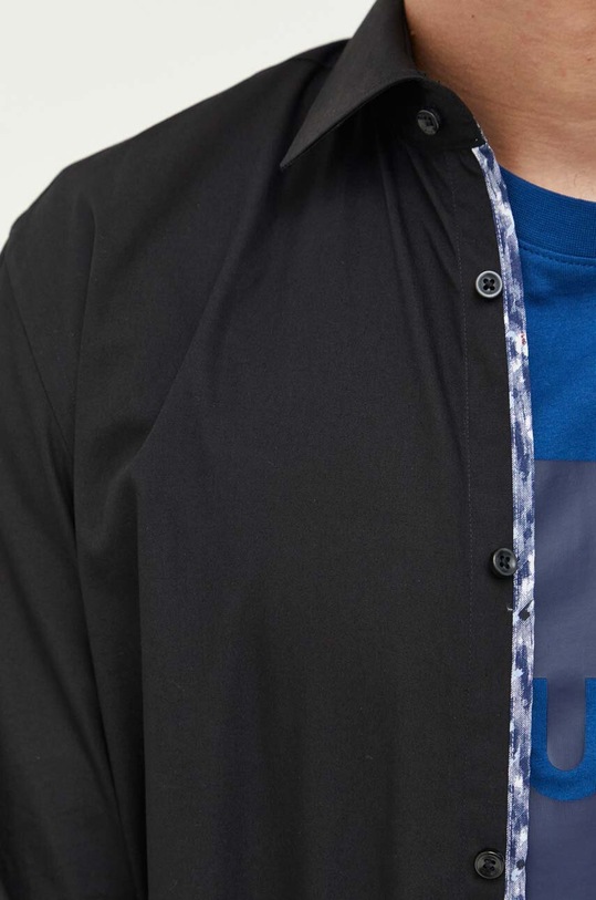 HUGO koszula bawełniana 50494513 czarny