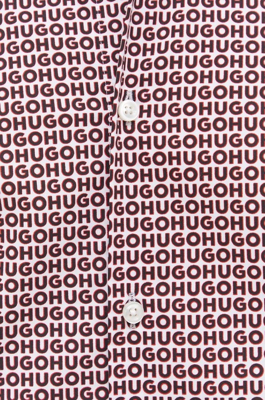 HUGO camicia in cotone 50495068 granata AW23