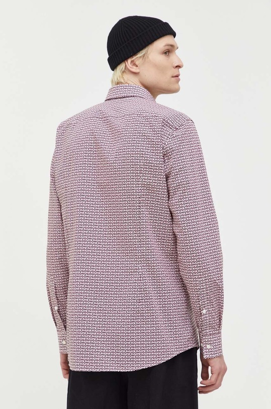 Abbigliamento HUGO camicia in cotone 50495068 granata