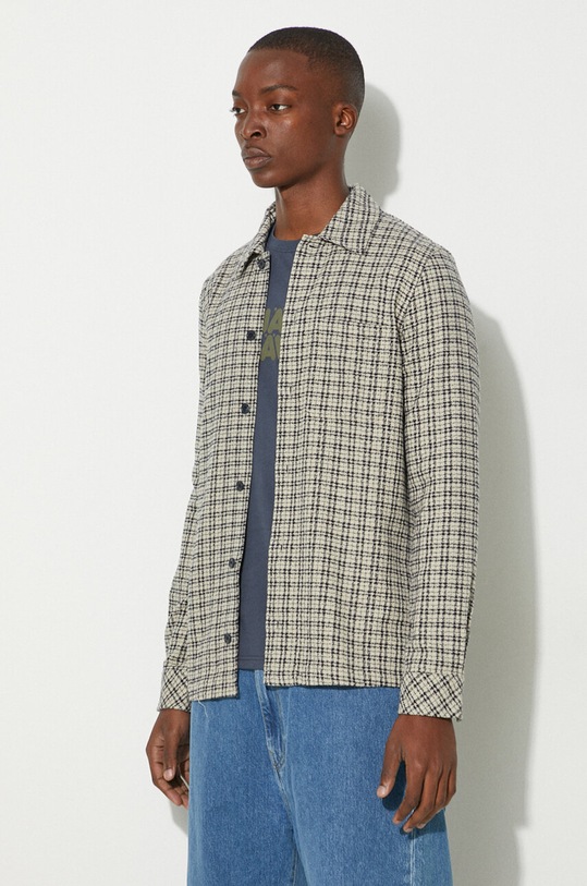 Clothing Samsoe Samsoe cotton shirt M23200061 gray