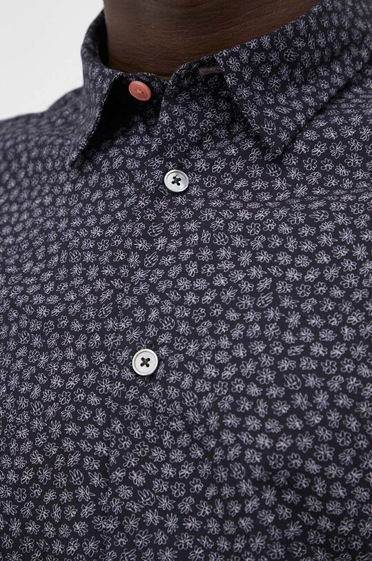 PS Paul Smith camasa din bumbac M2R.433R.L21839 negru AW23