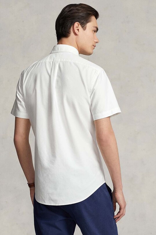 Polo Ralph Lauren koszula bawełniana 710850782 biały AW24