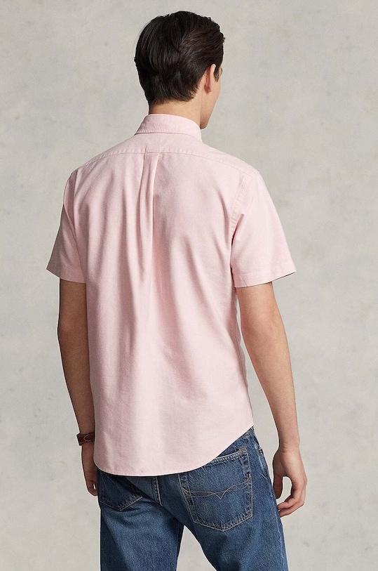 Polo Ralph Lauren koszula bawełniana 710850782 różowy AW24