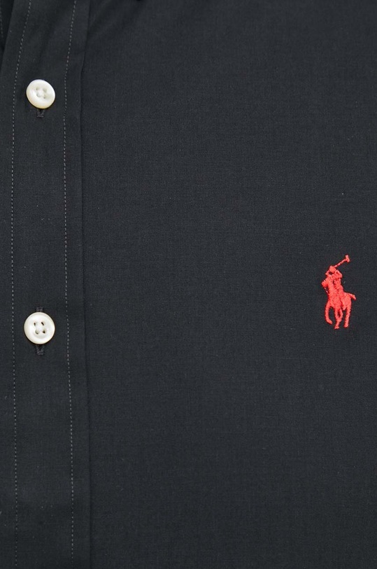 Πουκάμισο Polo Ralph Lauren 710872955 μαύρο AW23