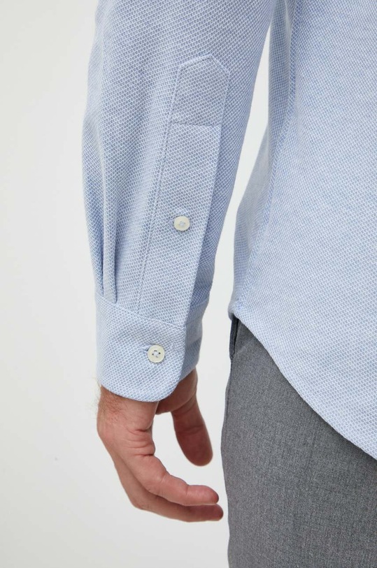 Βαμβακερό πουκάμισο Polo Ralph Lauren 710909660 μπλε