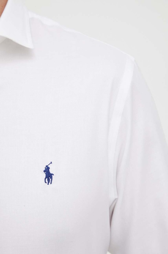 Бавовняна сорочка Polo Ralph Lauren 712873368 білий AW23