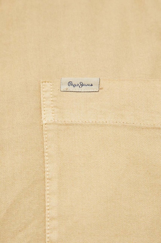 Pepe Jeans koszula bawełniana Fabio PM307753.089 beżowy