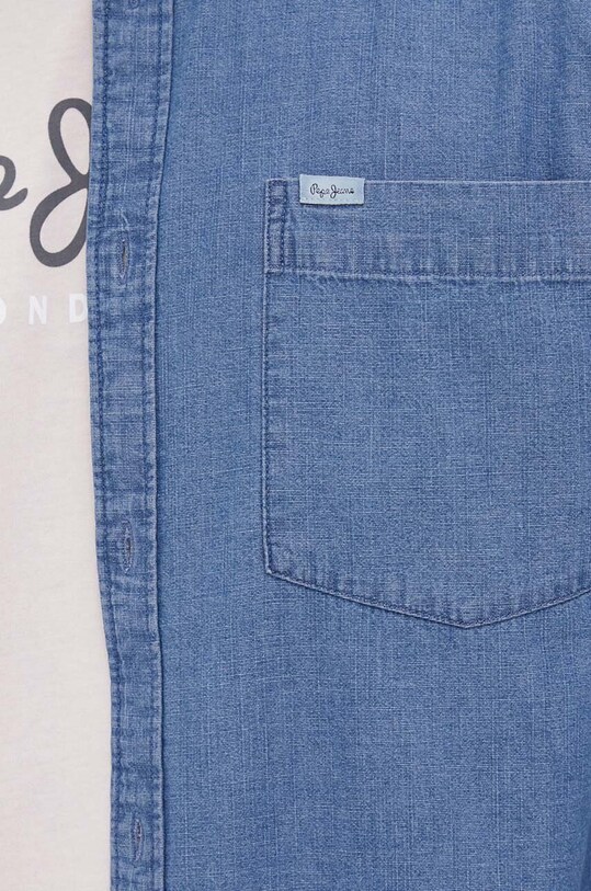 Pepe Jeans koszula jeansowa Cranmore PM308015.562 niebieski AW23