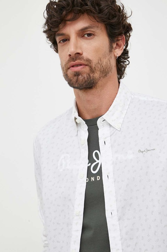 Pepe Jeans camasa din bumbac Cuxton PM308023.800