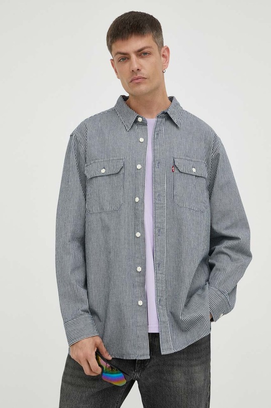 Levi's pamut ing pamut sötétkék A5772.0000